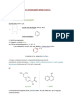 Chapitre 4 - Benzènes Et Composés Aromatiques