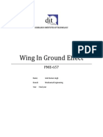 Wing in Ground Effect