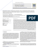 Estimation of Pure Component Properties. Part 4 - Estimation of The Saturated Liquid Viscosity of Non-Electrolyte Organic Compounds Via Group Contributions and Group Interactions