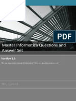 Informatica Question & Answer Set