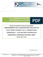 2.5.2. Memoria Descriptiva - Interferencias Luz Del Sur