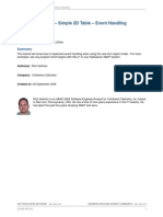 ALV Object Model - Simple 2D Table - Event Handling: Applies To