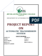 Project Report ON: Automatic Transmission System