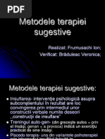 Metodele Terapiei Sugestive