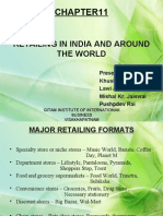 Retailing in India and Around The World: Presented By: Khushboo Bharati Lawi Anupam Mishal Kr. Jaiswal Pushpdev Rai