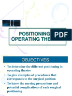 Patient Positioning in OR