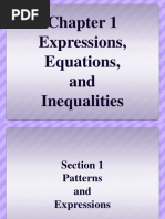 Chapter 1 1-Patterns and Expressions