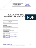 REG-RH-004 - Reglamento de Seguridad y Salud en El Trabajo - (V3) - 14112012