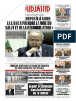 L'Algérie Disposée À Aider La Libye À Prendre La Voie Du Salut Et de La Réconciliation