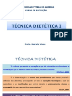 Aula Introdução Técnica Dietética I