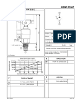 Hand Pump: HP-10W-X-Y-Z