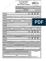 BIR Form No. 0901-O (Other Income) Bureau of Internal Revenue