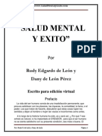 Salud Mental y Exito - Rudy Edgardo de León