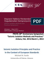 MICHAEL FARDIS Seismic Isolation Principles and Practice