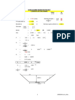 Gundlakamma Reservoir Project: Unlined Canal Offtake 2R 2. Design of Off-Take Channel