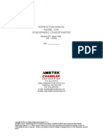 Instruction Manual MODEL 1200 Atmospheric Consistometer: Revision B.5 - March 2008 P/N: 12-0185 S/N