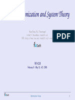 Convex Optimization and System Theory: Kees Roos/A.A. Stoorvogel E-Mail: Url