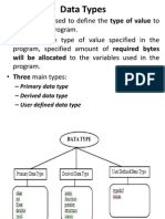 Data Types