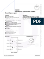 MOCD207M, MOCD208M Dual-Channel Phototransistor Small Outline Surface Mount Optocouplers