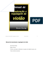 Manual de Manutenc ºa Âo e Regulagem de Viola Âo PDF