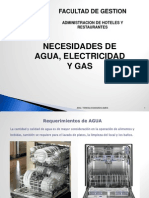 9 Necesidades Agua, Electricidad y Gas