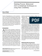 The Marketing Planning Process PDF