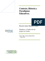 Contexto, Historia y Paradigmas Educativos PDF