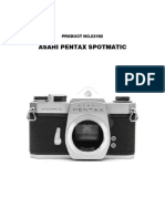 Pentax Spotmatic Service Manual