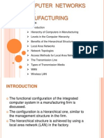 Computer Networks For Manufacturing