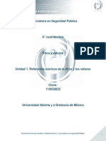 Unidad 1. Referentes Teóricos de La Ética y Los Valores PDF