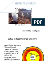 Geothermal Energy