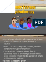 Hydrotherapy