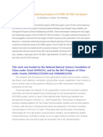 Link Budget and Networking Analysis of FuTURE 4G TDD Trial System