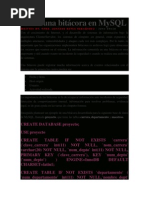 Crear Una Bitácora en MySQL