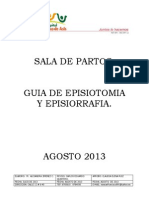 Guia de Episiotomia y Episiorrafia 2013 PDF