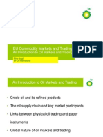 Oil Markets and Trading BP Good