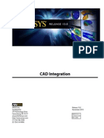 Ansys CAD Integration PDF