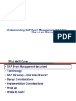 Understanding SAP Event Management