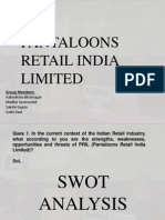 Pantaloons Retail India Limited: Group Members