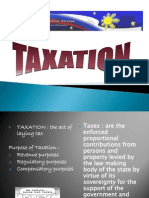 TAXATION