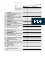 5S Audit Checklist - Shopfloor
