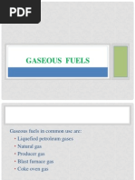 Lecture 5 - Gaseous Fuels