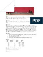 TorsionTest Lab Report