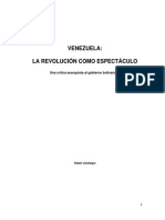 Uzcategui, Rafael - Venezuela La Revolucion Como Espectaculo PDF