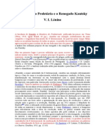 A Revolução Proletária e o Renegado Kautsky - Lenin