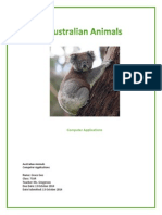 Gee Grace Australian Animals