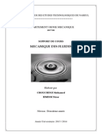 Support de Cours Mécanique Des Fluides PDF