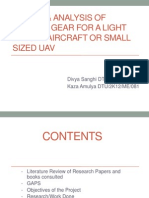 Design & Analysis of Landing Gear