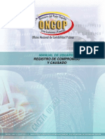 Registro de Compromiso Causado PDF