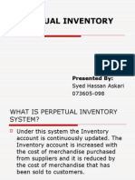 Perpetual Inventory System